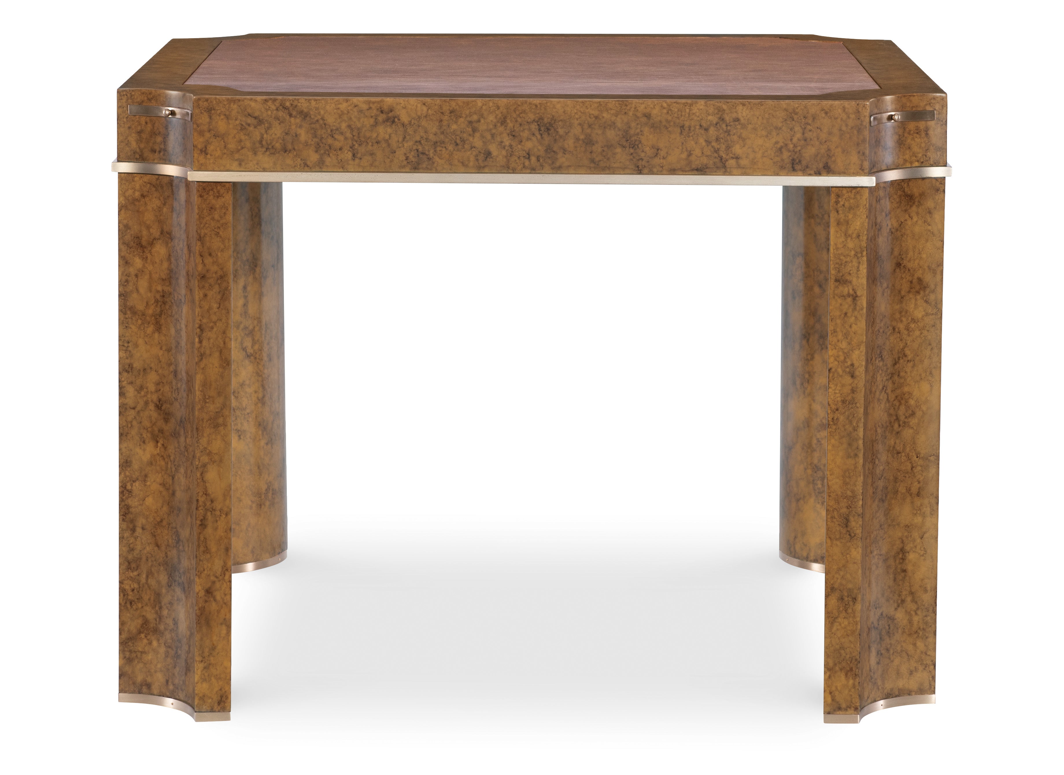 Hooker Furniture Archives Game Table in Classic Walnut
