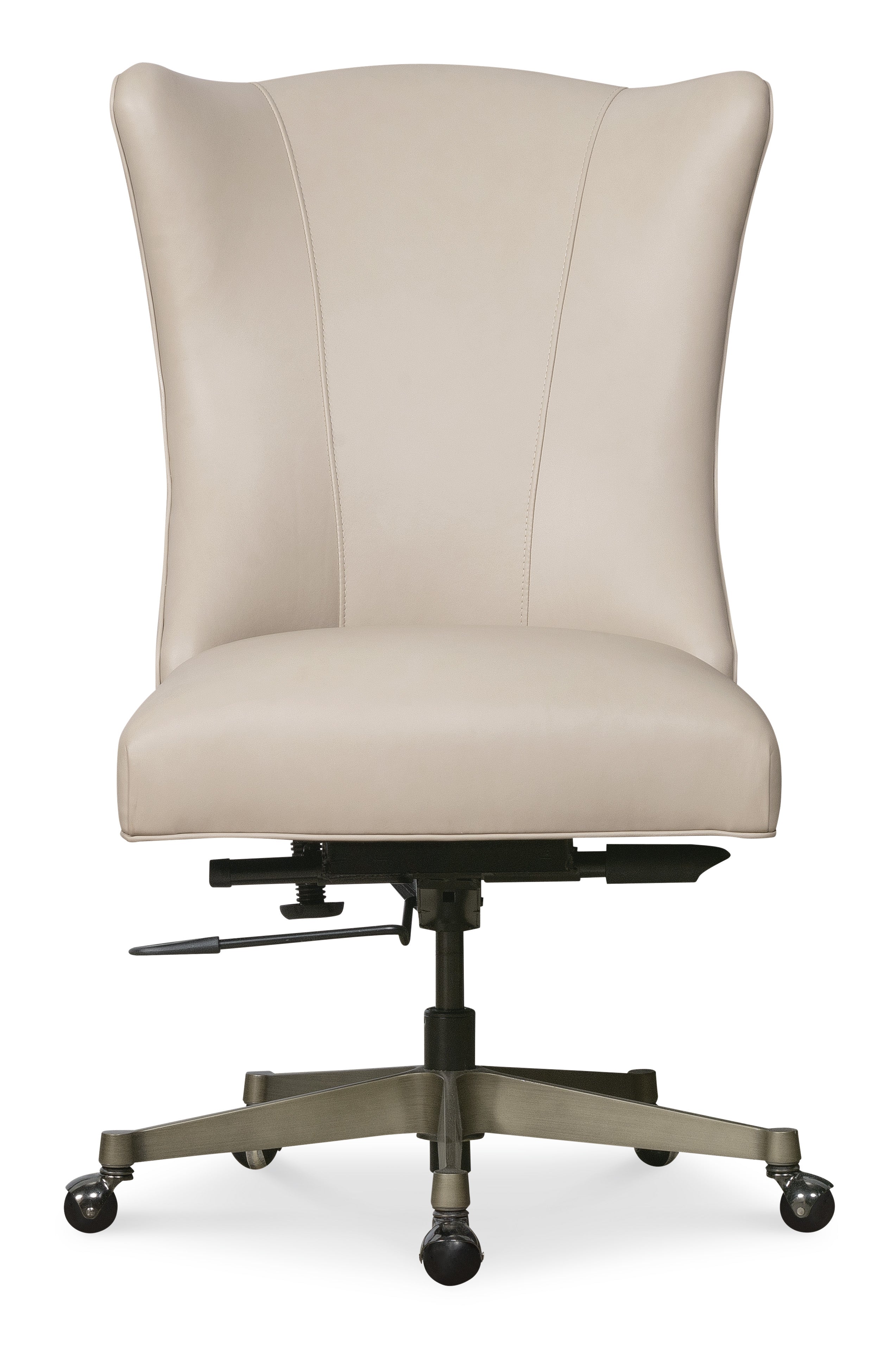 Hooker Furniture Lynn Executive Swivel Tilt Chair in Ivory