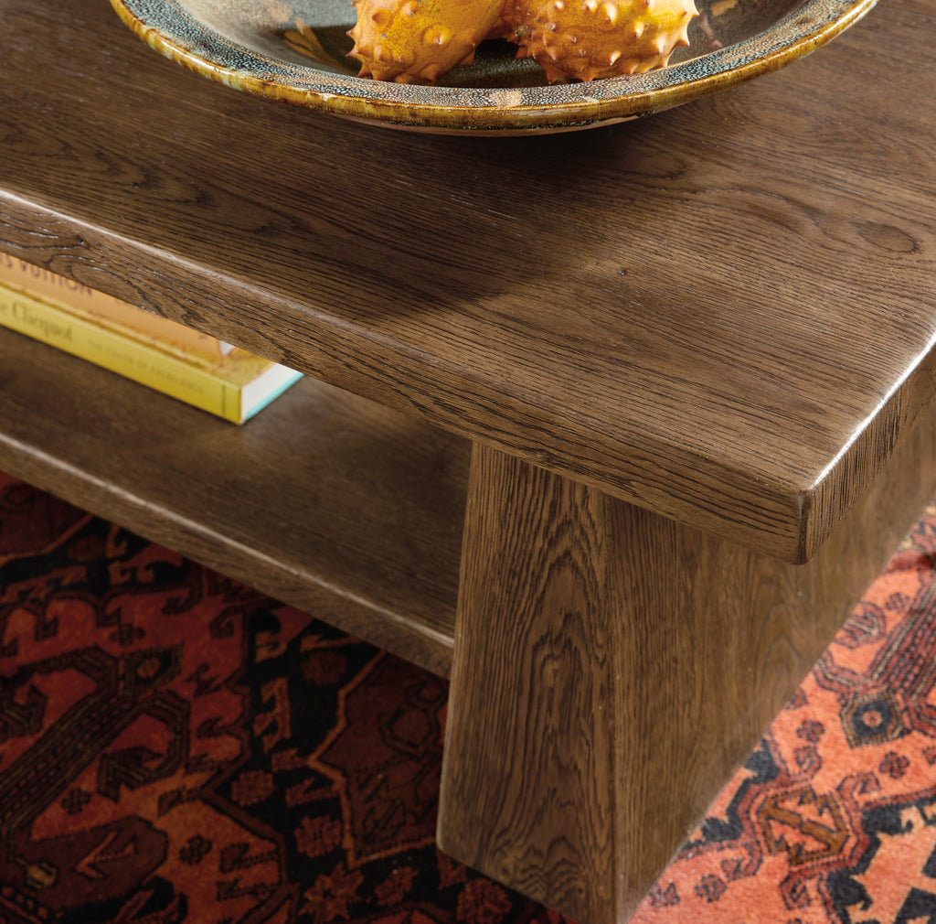Hooker Furniture Driftwood Rectangle Cocktail Table