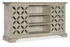 Hooker Furniture Commerce & Market Underhill Entertainment Console in Light Wood