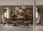 Hooker Furniture Rhapsody Bunching Curio in Walnut Rustic