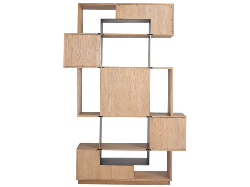 New Modern Jaxon Etagere in Oak