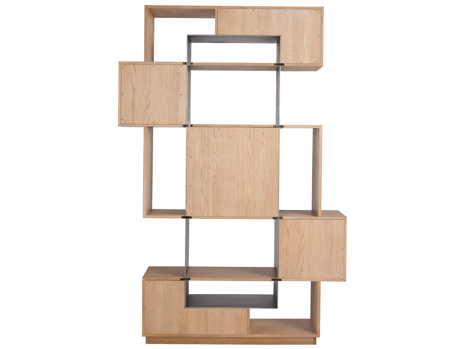 New Modern Jaxon Etagere in Oak