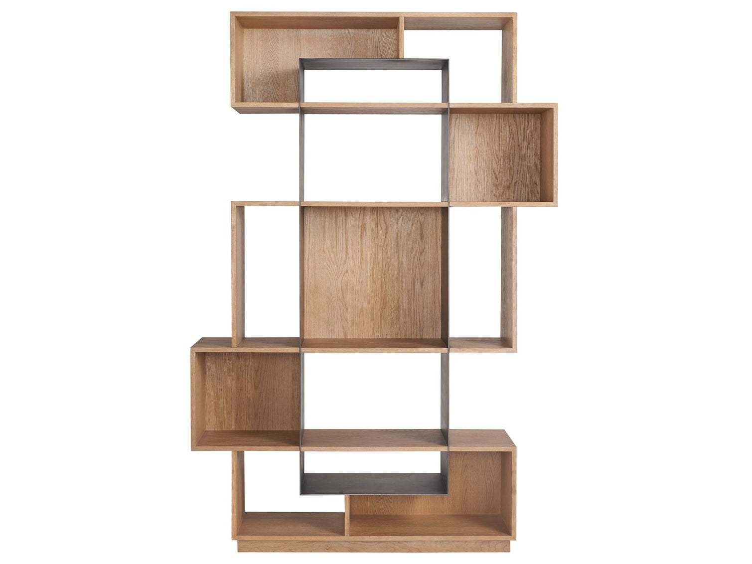 New Modern Jaxon Etagere in Oak
