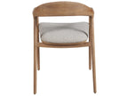 New Modern Echo Dining Arm Chair In Natural Oak