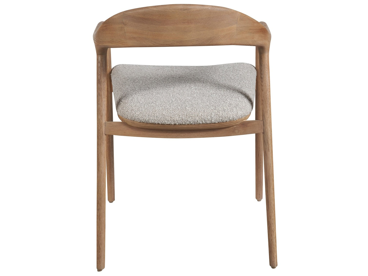 New Modern Echo Dining Arm Chair In Natural Oak