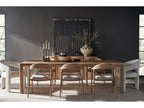 New Modern Echo Dining Arm Chair In Natural Oak