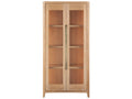 New Modern Zella Display Cabinet in Natural Oak
