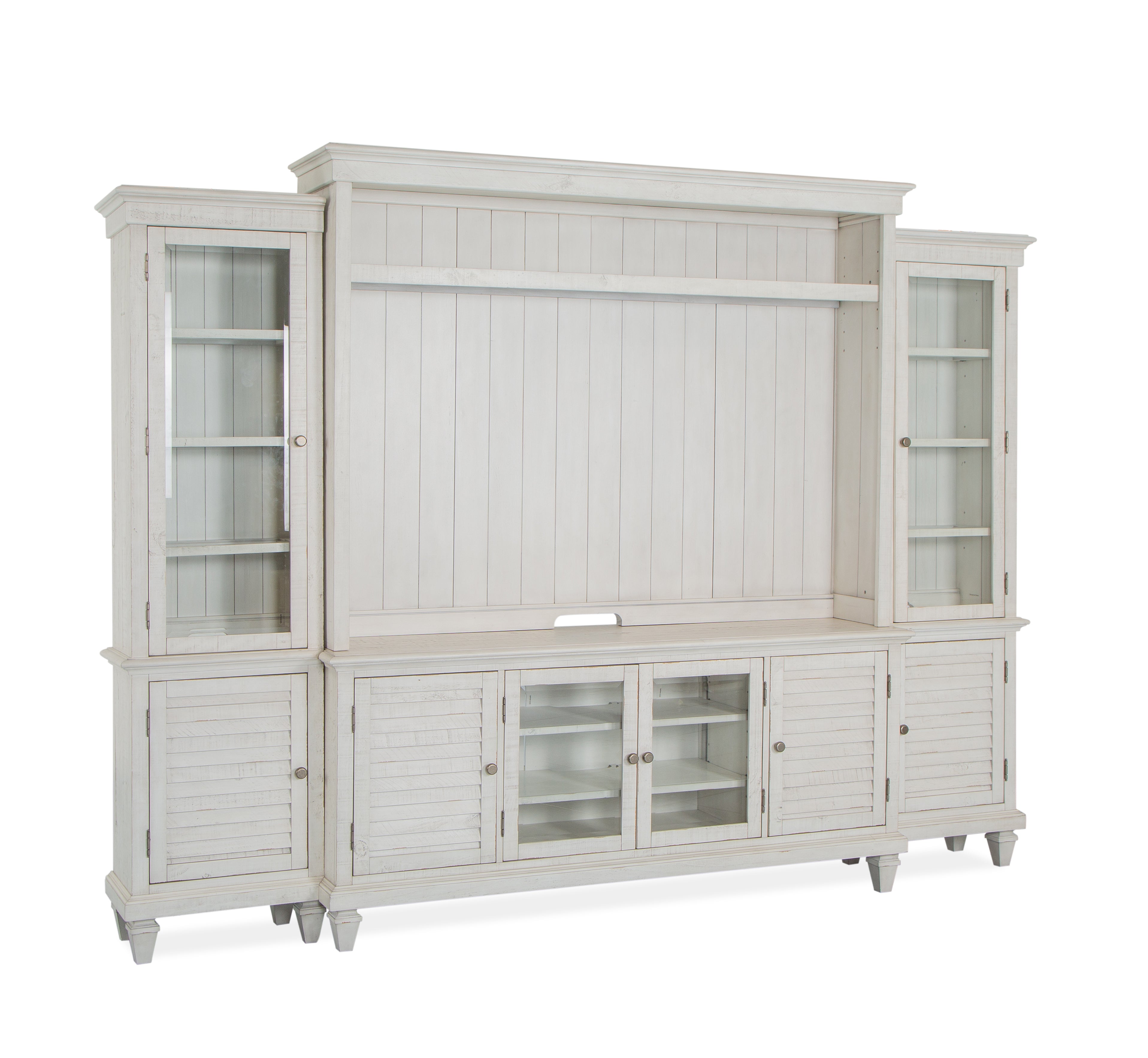 Newport Entertainment Wall in Alabaster