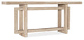 Hooker Furniture Commerce & Market Modern Console in Light Wood
