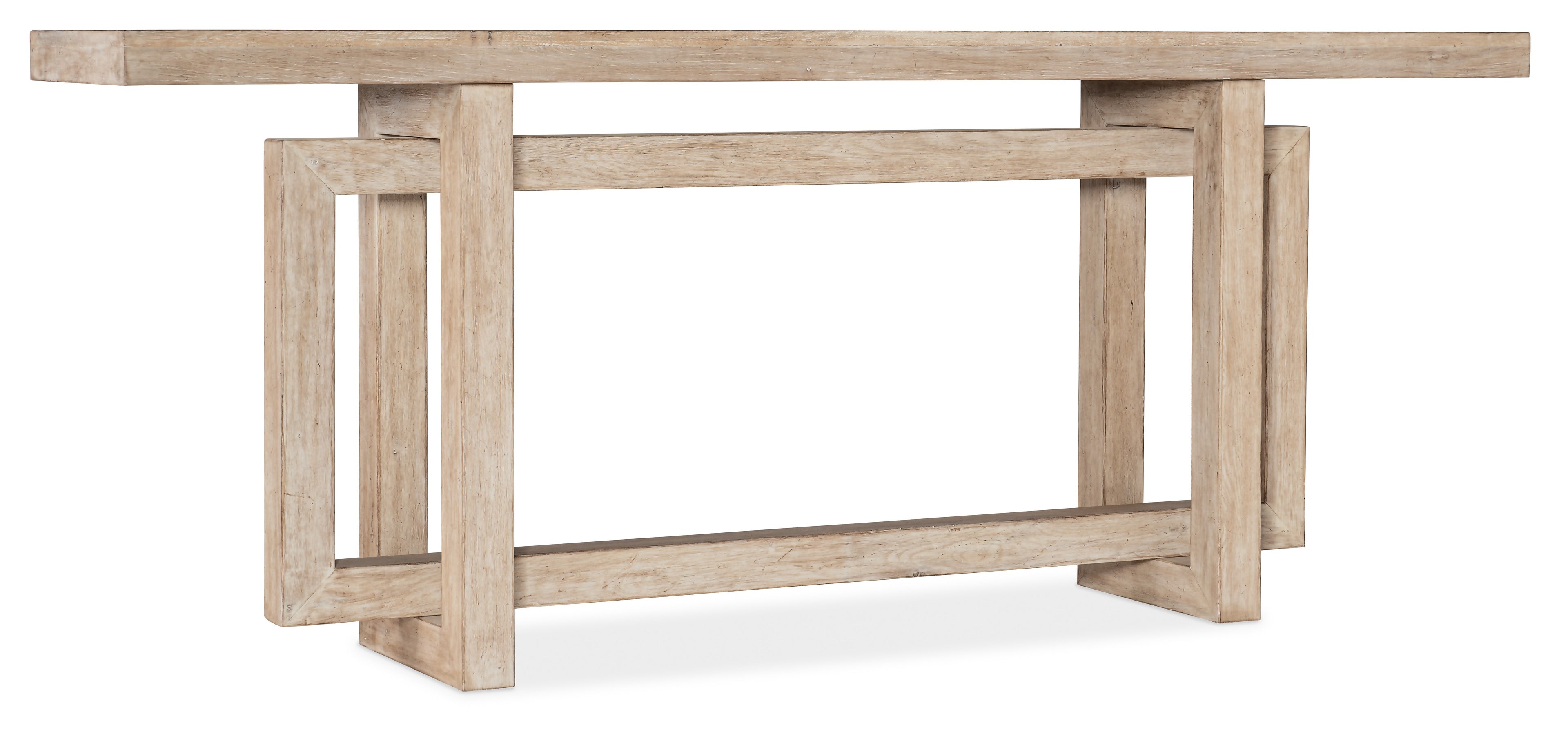 Hooker Furniture Commerce & Market Modern Console in Light Wood