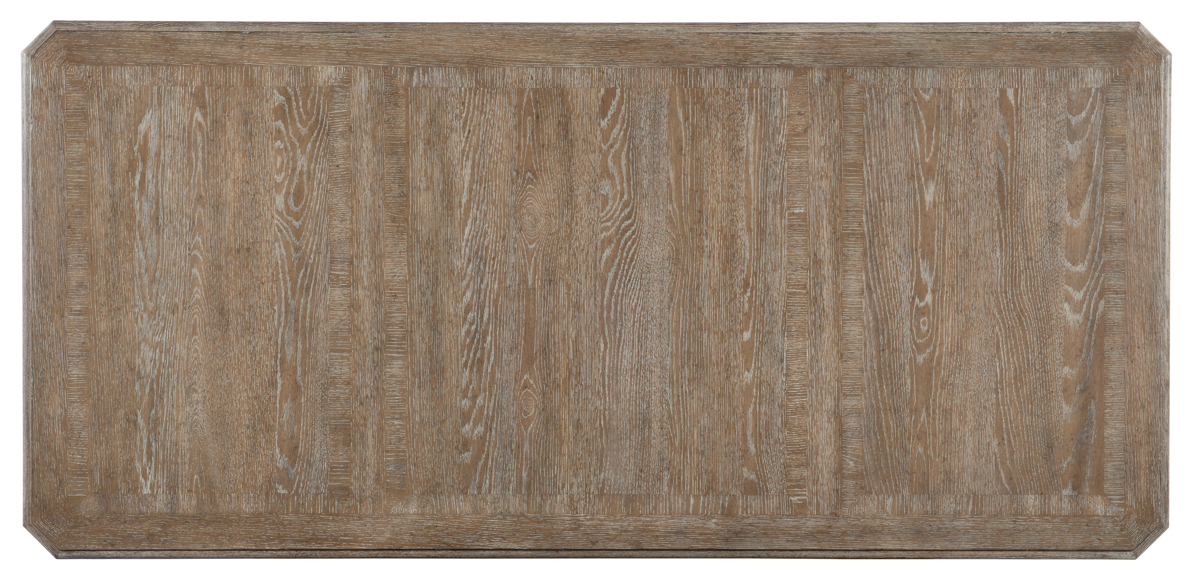 Hooker Furniture Sutter Executive Desk in Medium Wood