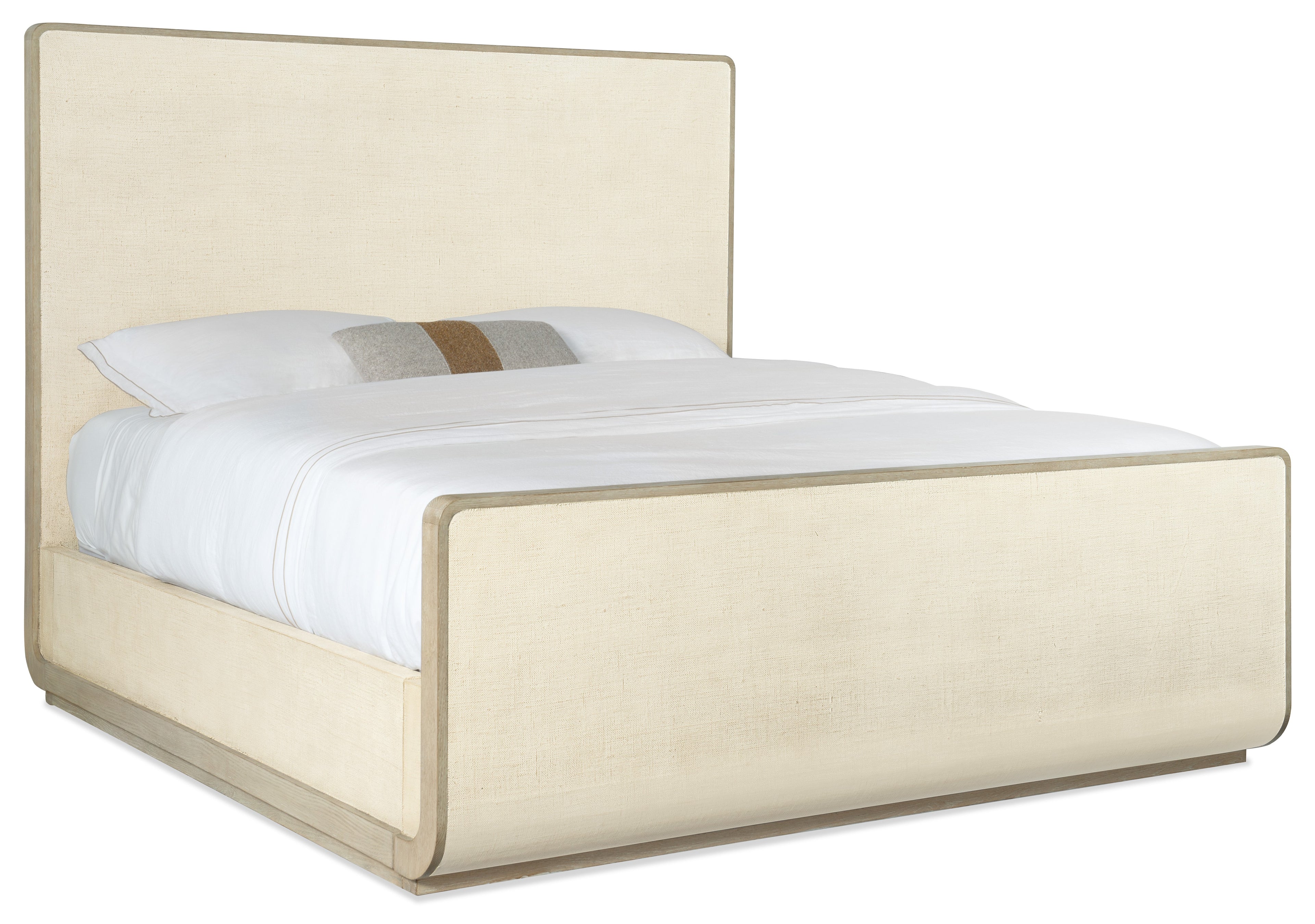 Hooker Furniture Cascade Sleigh Bed in Cream