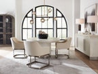 Hooker Furniture Modern Mood Round Dining Table with 1-18in Leaf