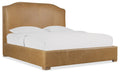 Hooker Furniture Driftwood Upholstered Bed in Brown