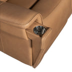 Hooker Furniture Lyra Zero Gravity Power Sofa with Power Headrest in Tan