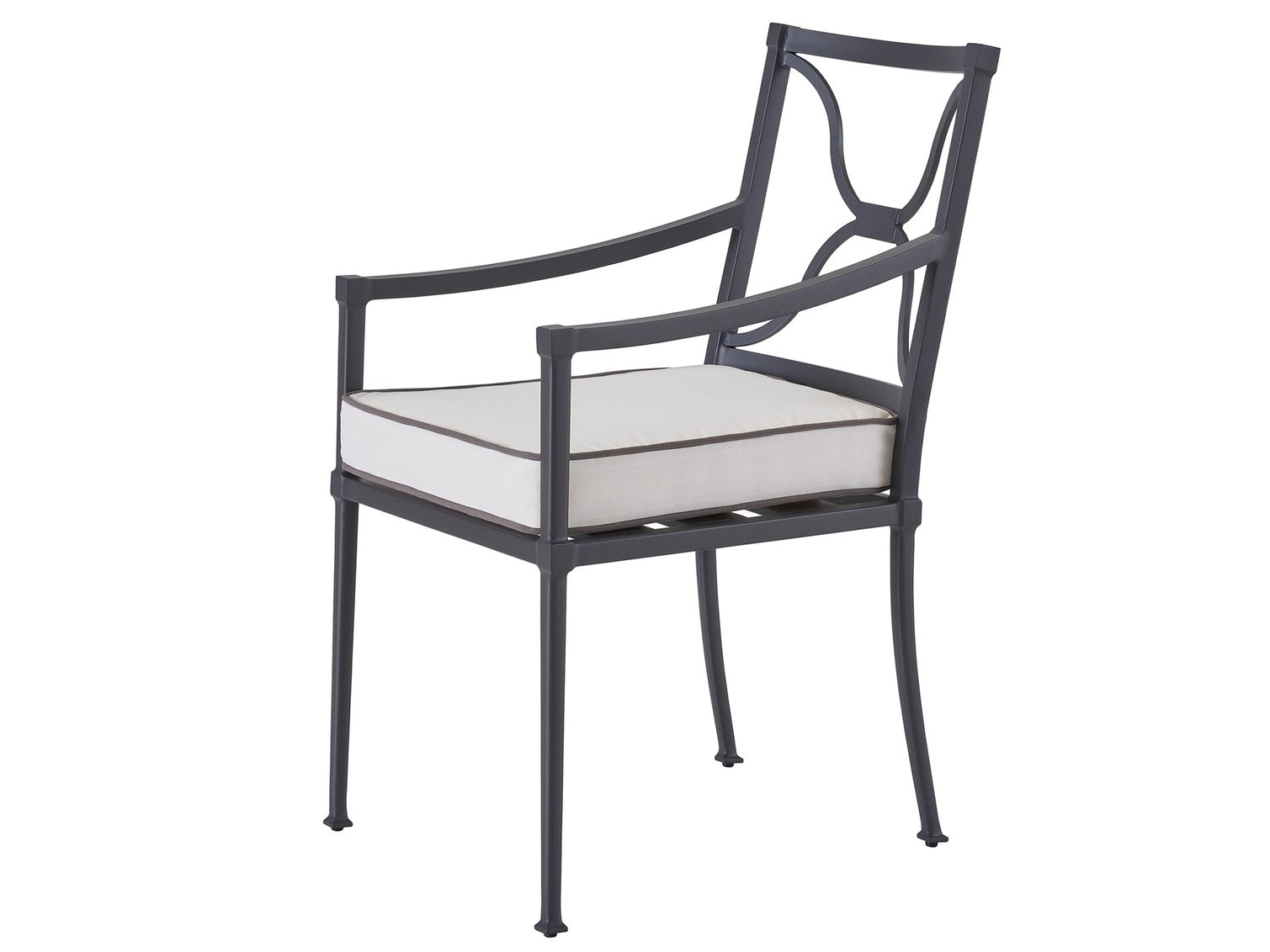 Coastal Living Outdoor Seneca Dining Chair in Charcoal