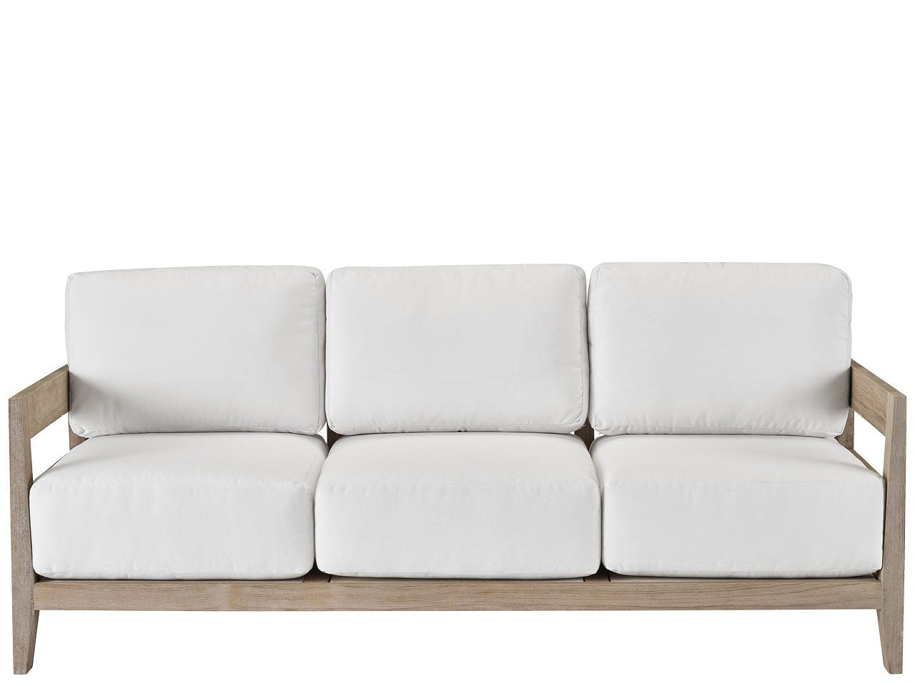 Coastal Living Outdoor La Jolla Sofa in Weathered Teak