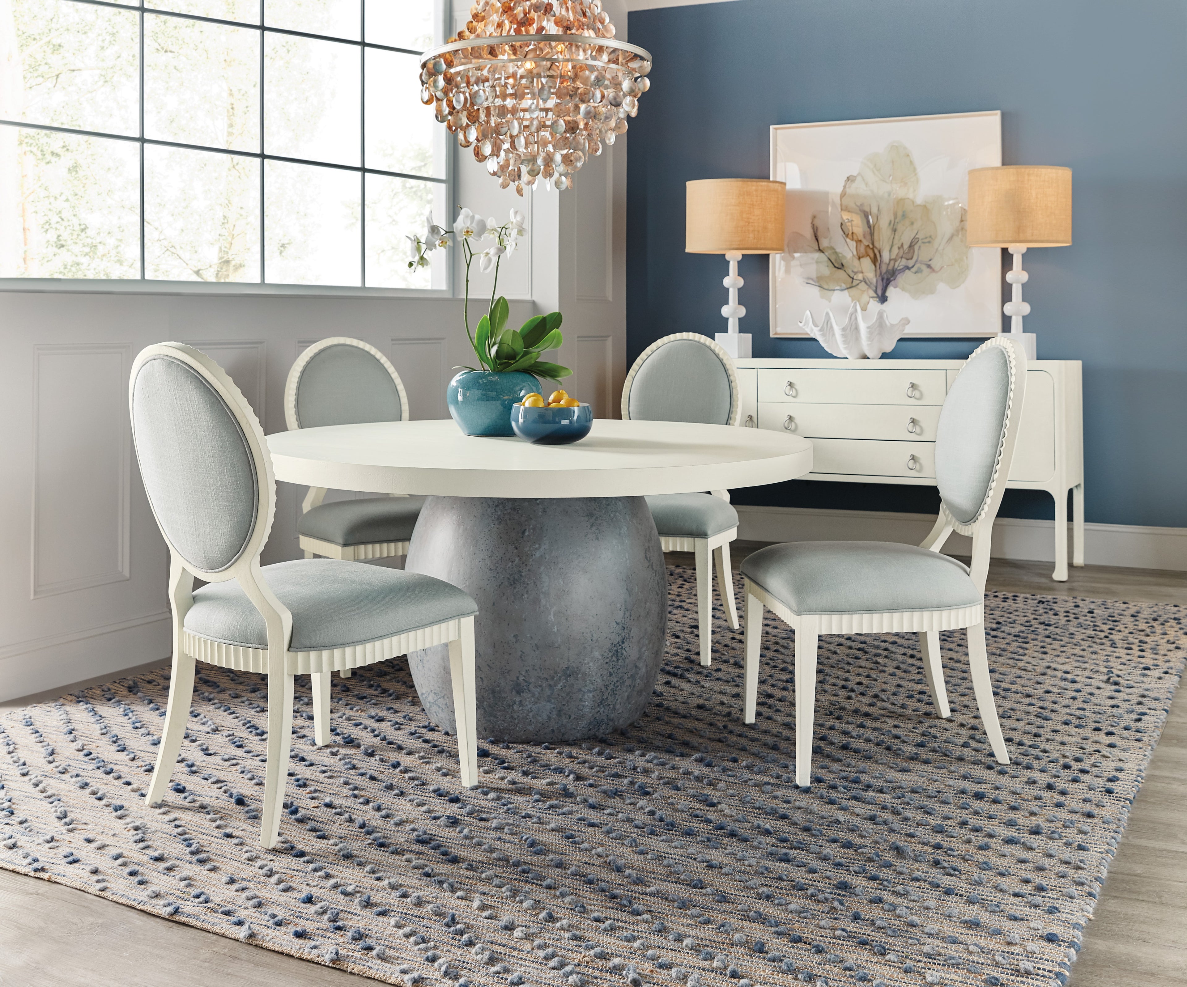 Hooker Furniture Serenity Cove Shore Server in Sand Dollar