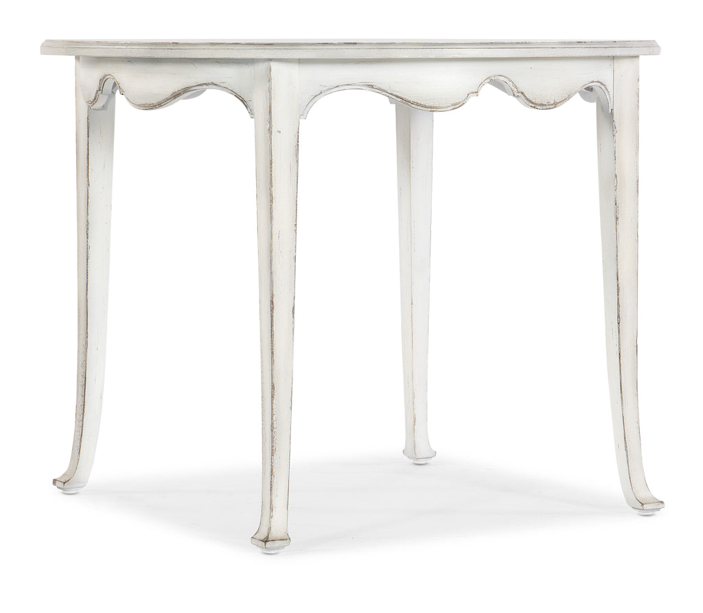 Hooker Furniture Charleston Breakfast Table in Magnolia White
