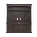 Liberty Furniture Paradise Valley Entertainment Center in Saddle Brown