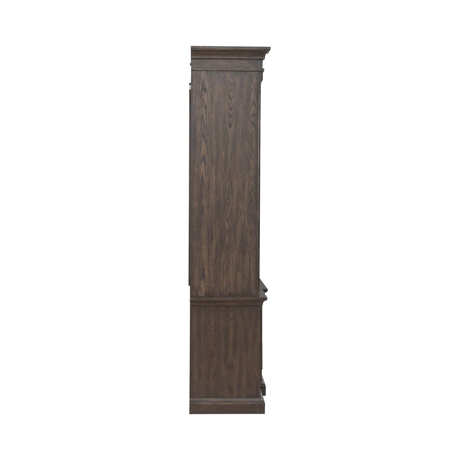Liberty Furniture Paradise Valley Entertainment Center in Saddle Brown