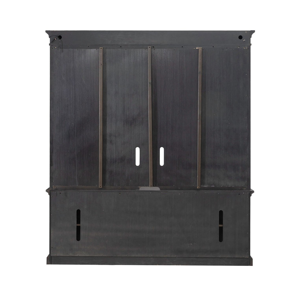 Liberty Furniture Paradise Valley Entertainment Center in Saddle Brown