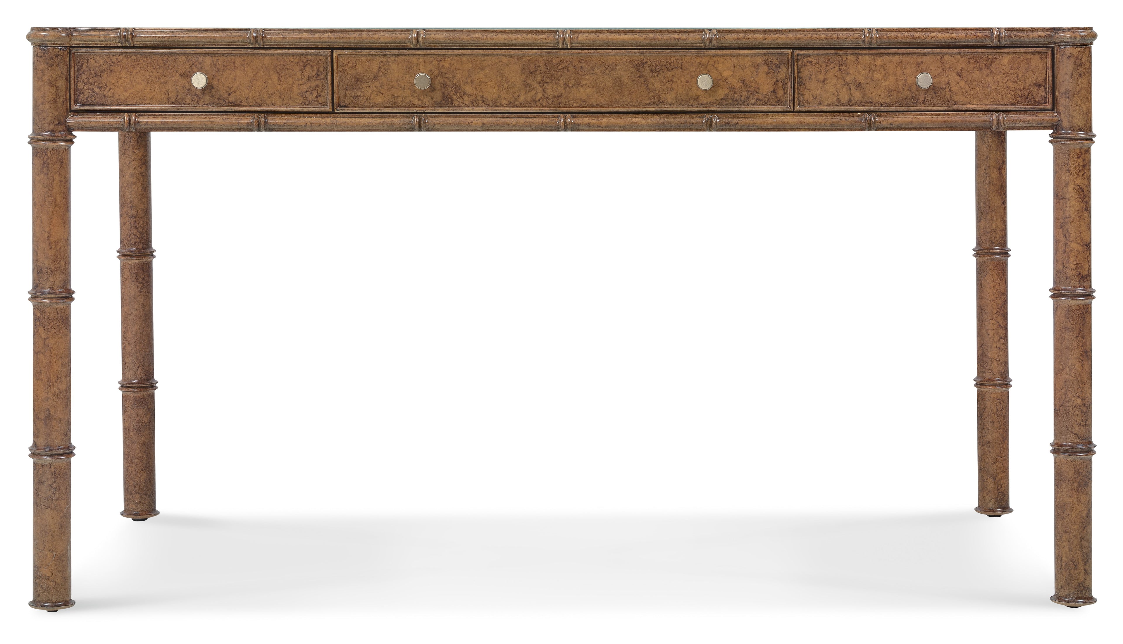 Hooker Furniture Archives Writing Desk in Medium Wood