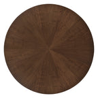 Hooker Furniture Archives Round Cocktail Table in Dark Wood