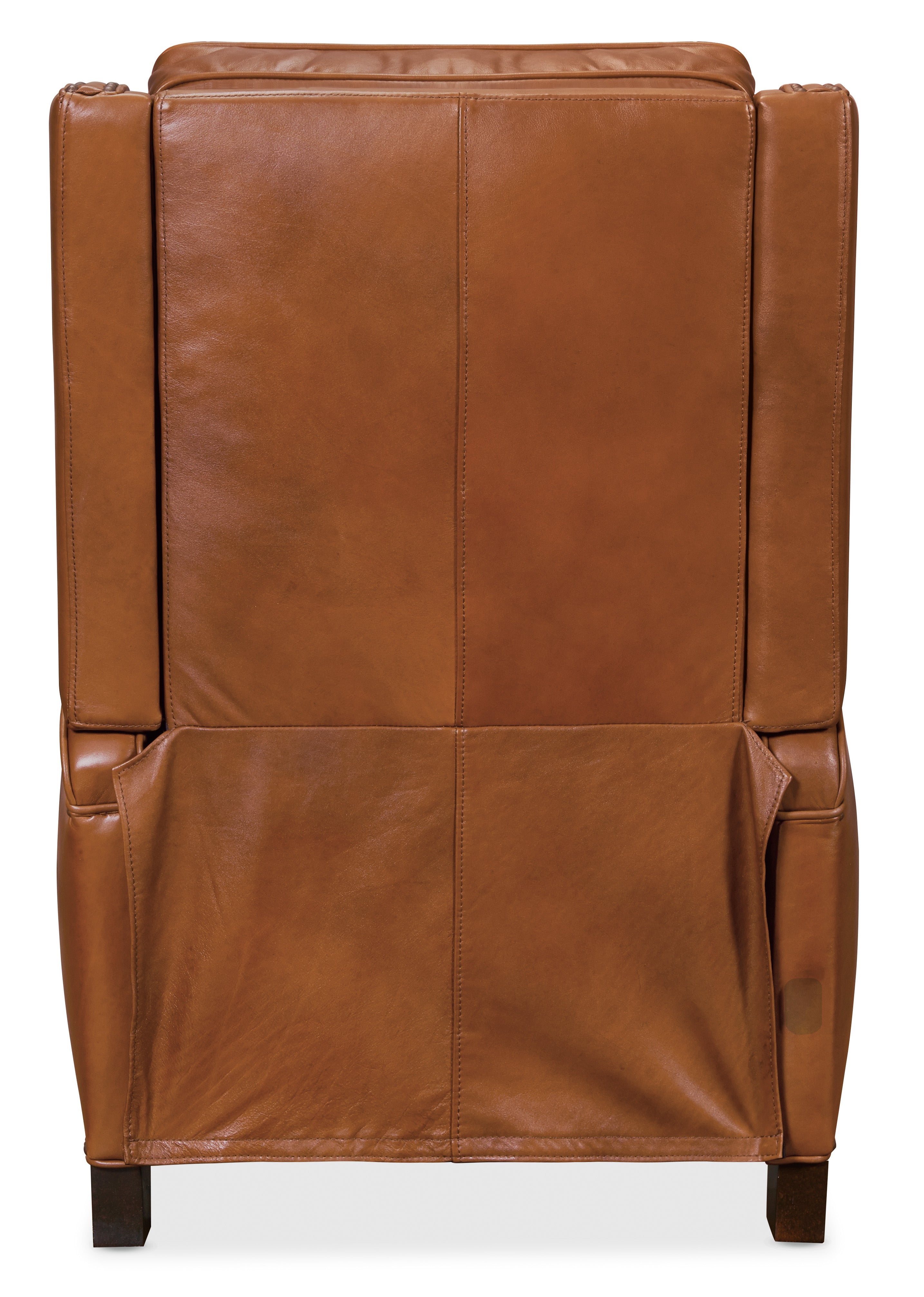 Hooker Furniture Rylea Manual Push Back Recliner in Tan
