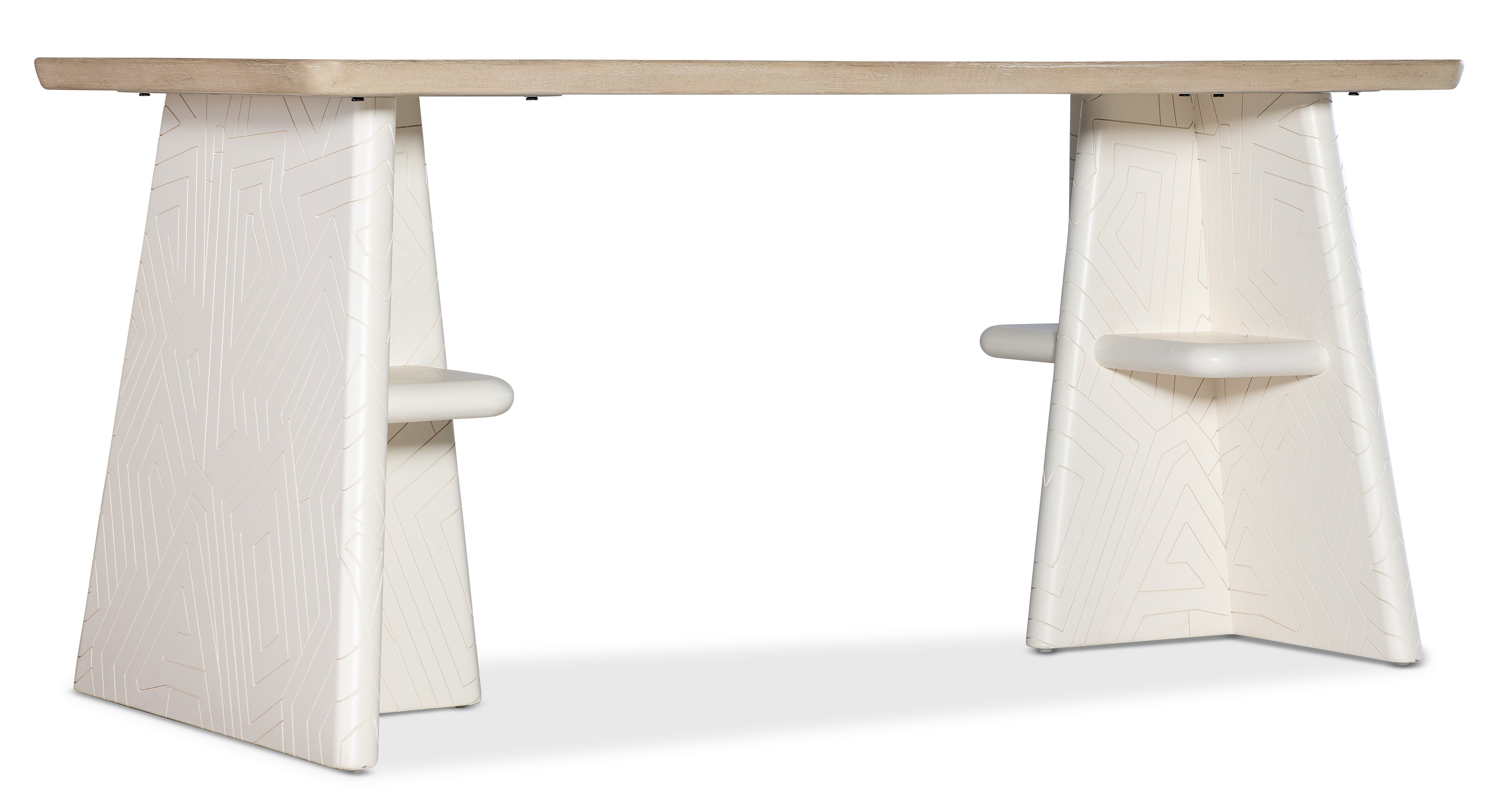 Hooker Furniture Commerce and Market Effie Writing Table in White