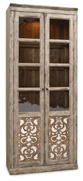 Hooker Furniture Chatelet Bunching Curio in Caramel Froth/Paris Vintage