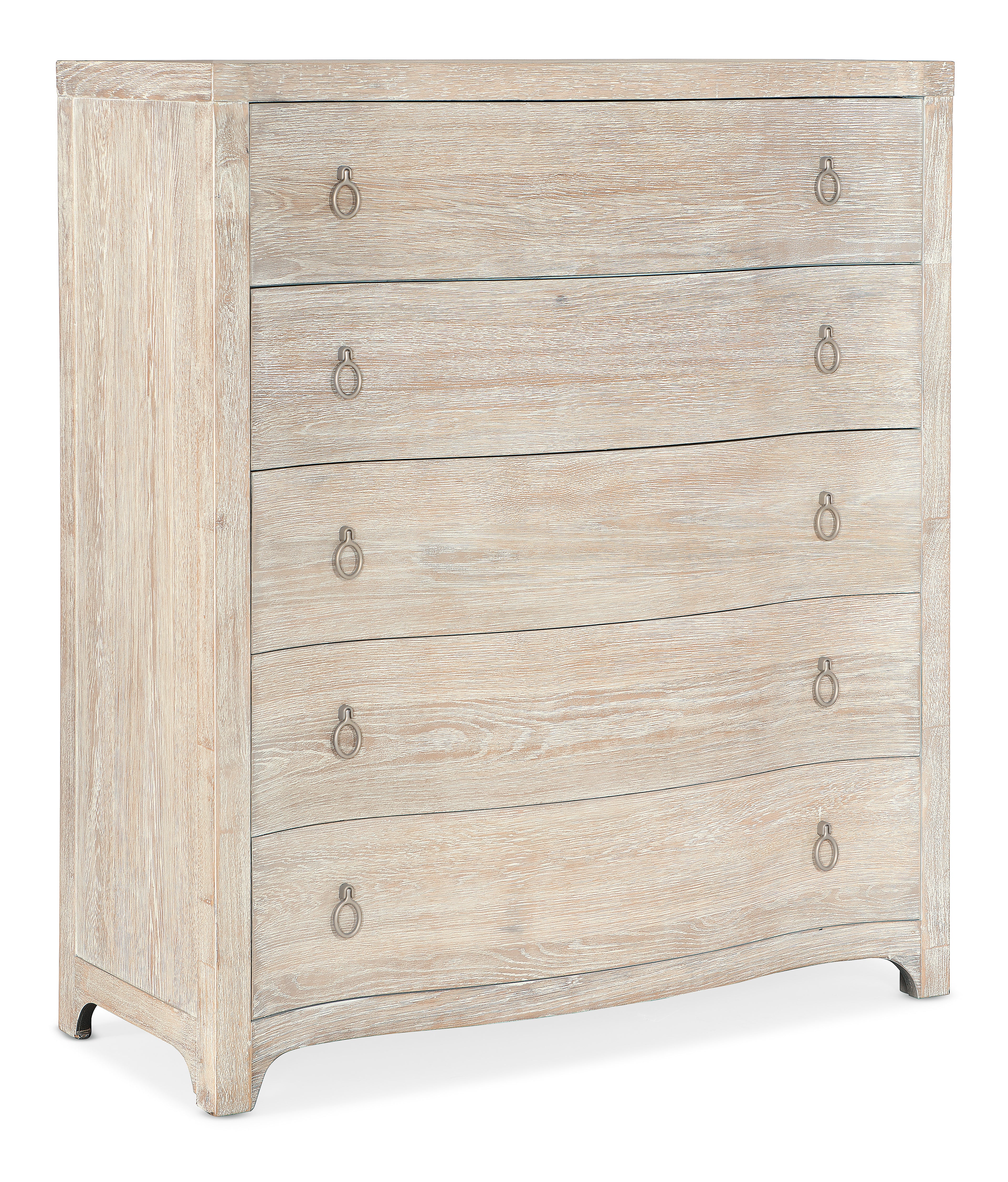 Hooker Furniture Serenity Monterey Five Drawer Chest in Light Wood
