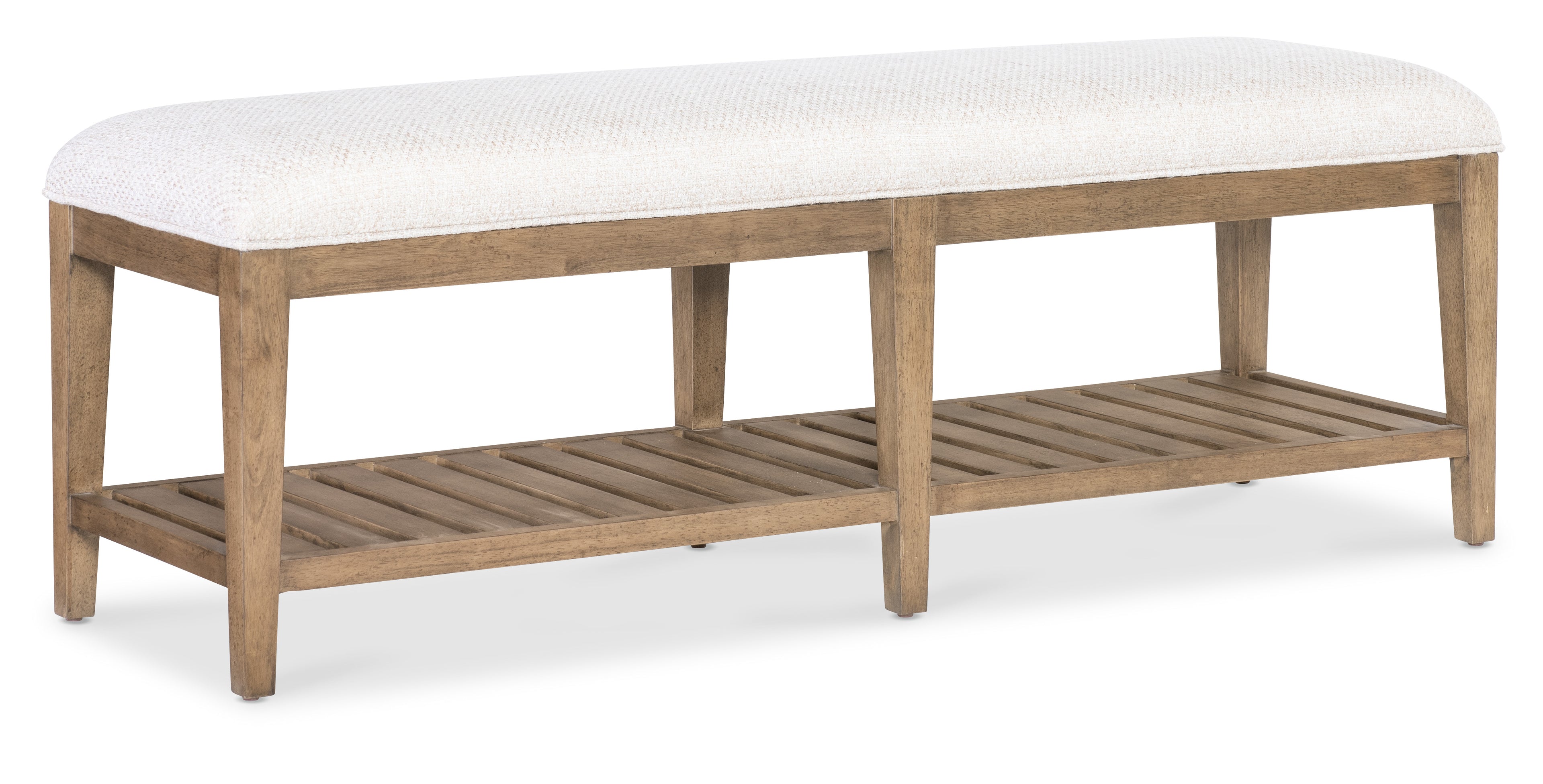 Hooker Furniture Vineyard Row Bed Bench in Sonoma