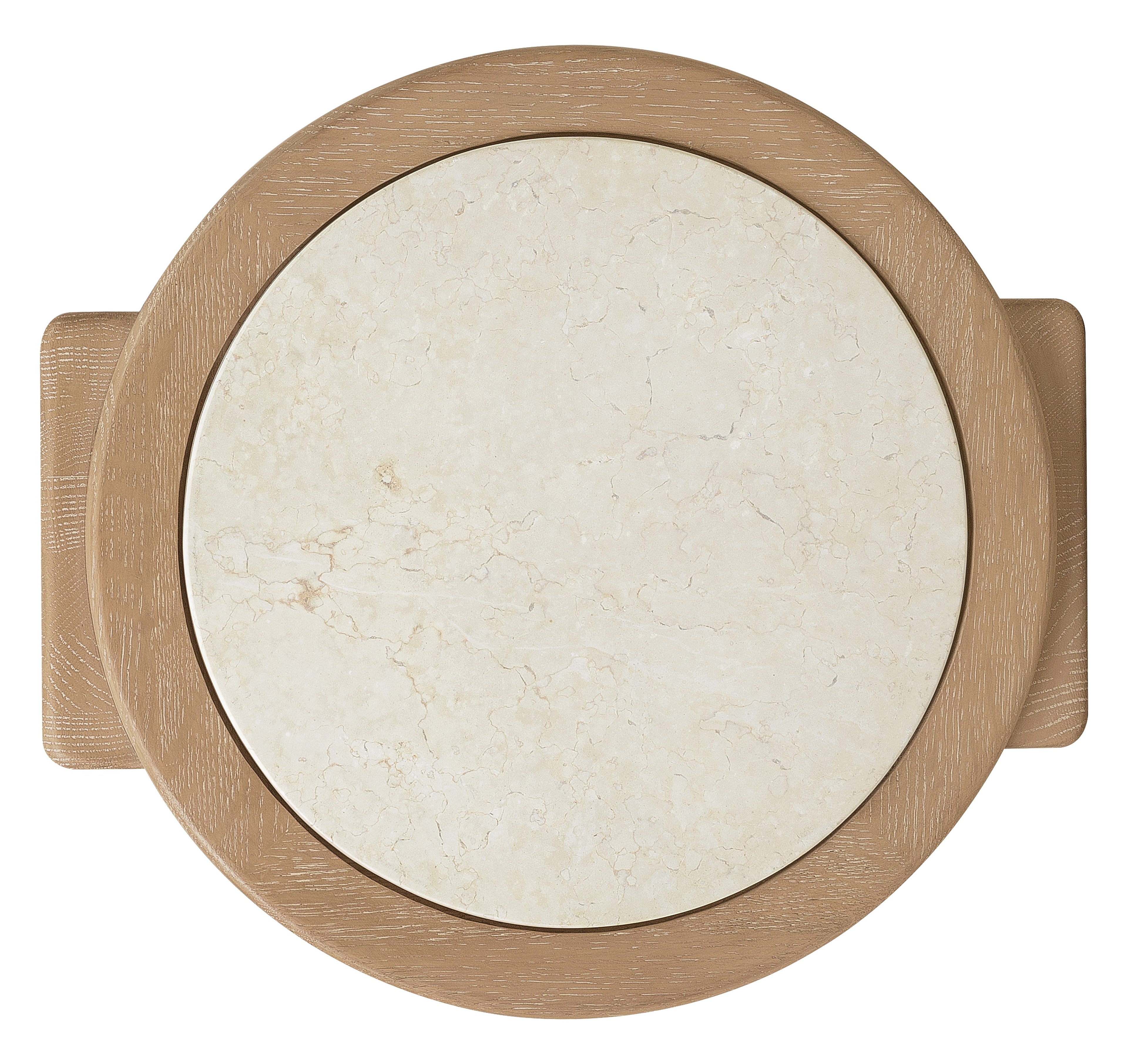 Hooker Furniture Commerce and Market Helena Spot Table in Light Wood