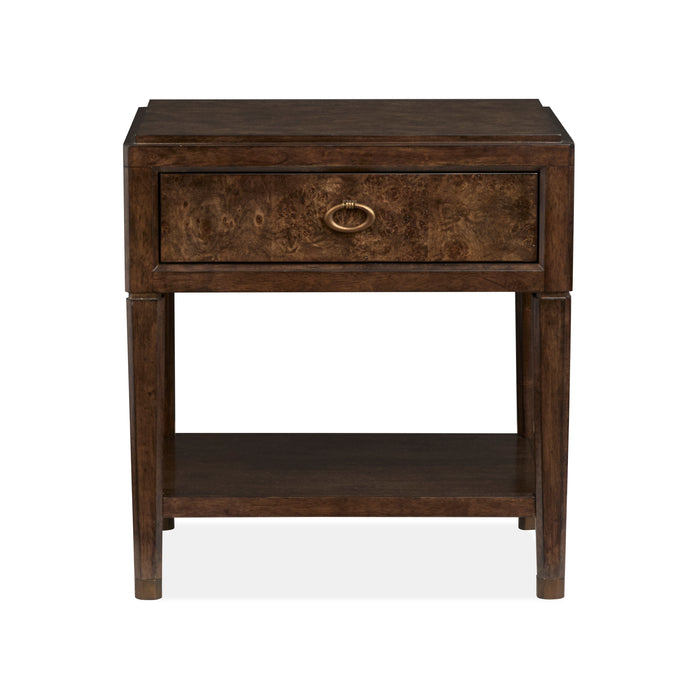 Magnussen Rowan Open Nightstand in Espresso