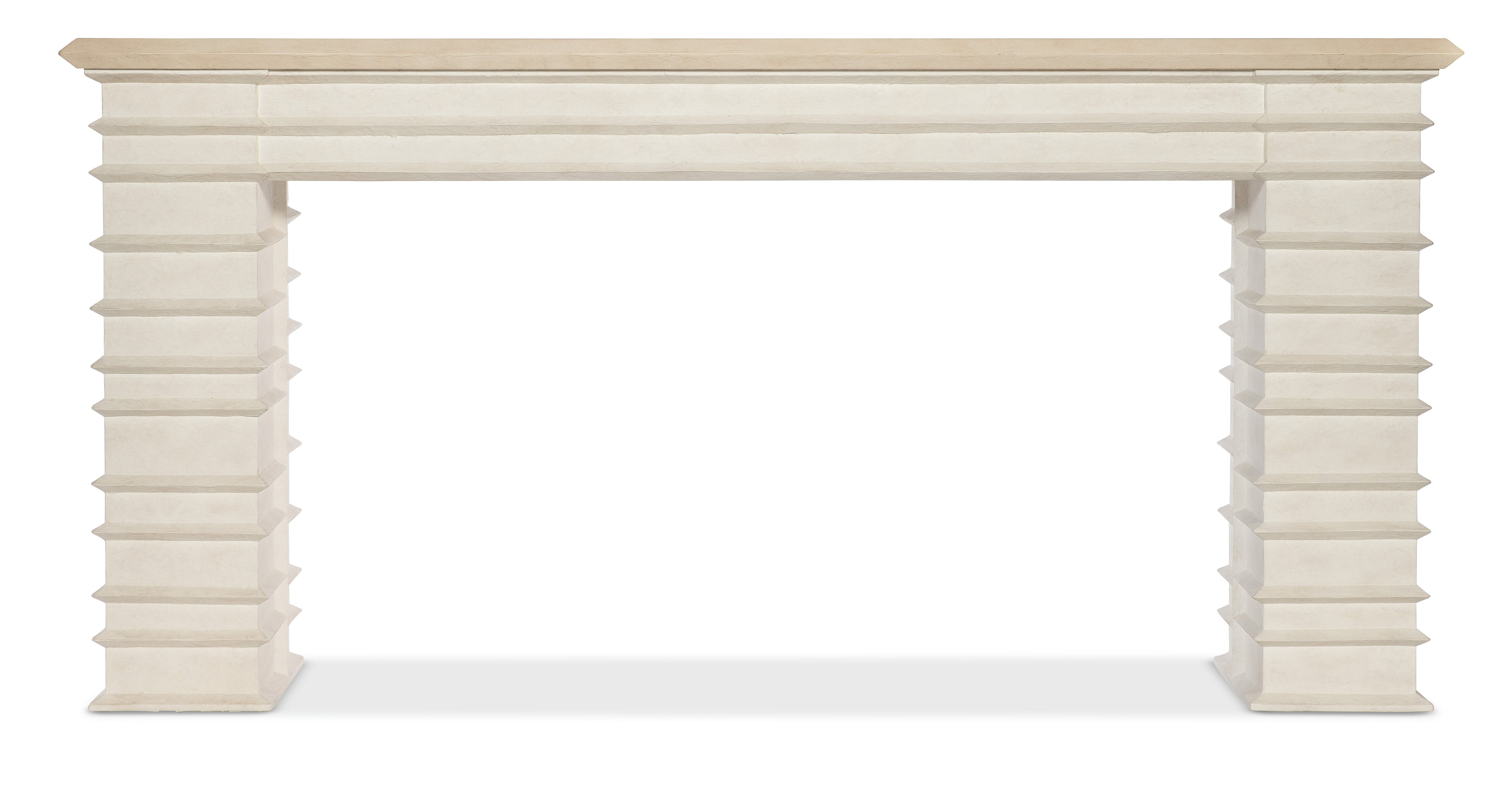 Hooker Furniture Commerce and Market Melrose Console Table in Alabaster
