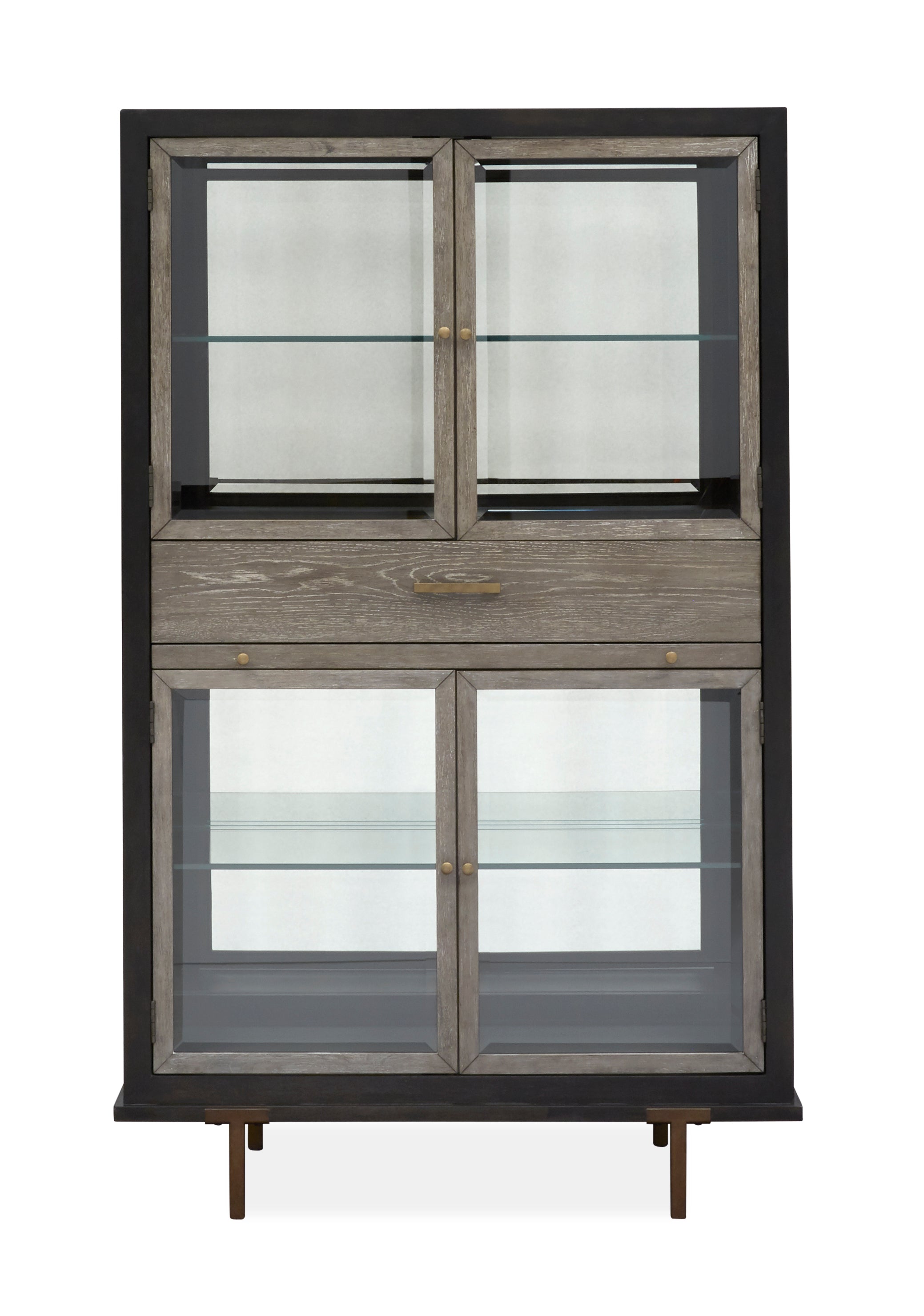 Ryker Display Cabinet in Nocturn Black