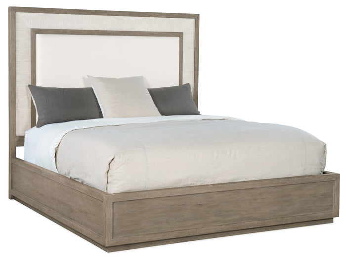 Hooker Furniture Serenity Rookery Queen Upholstered Panel Bed in