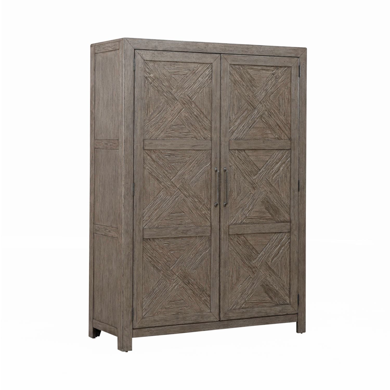 Liberty Furniture Skyview Lodge Armoire in Cobblestone