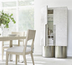 Bernhardt Furniture Solaria Bar Cabinet in Bone