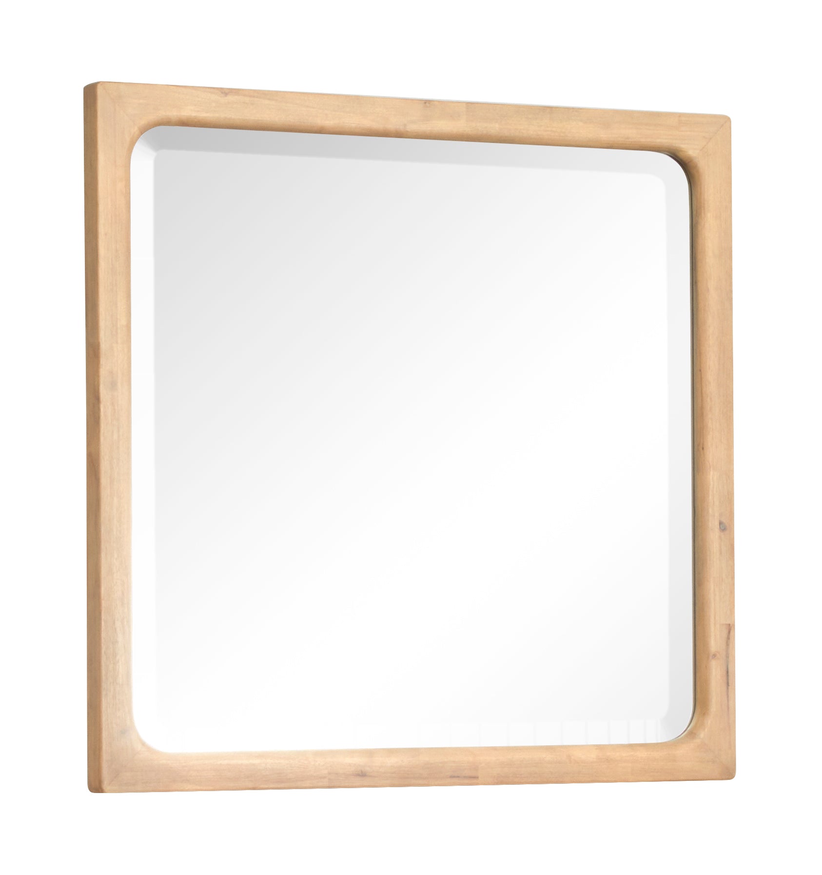 Somerset Landscape Mirror in Butternut