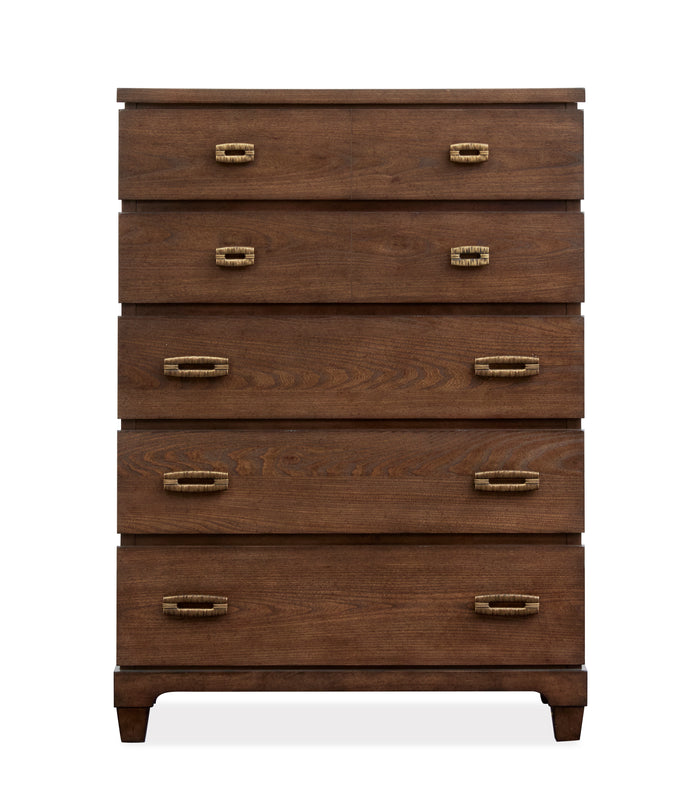 Magnussen Sugar Mill Drawer Chest in Spiced Rum