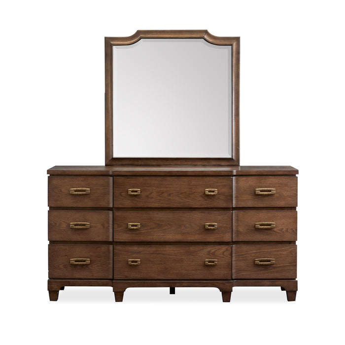 Magnussen Sugar Mill Drawer Dresser in Spiced Rum