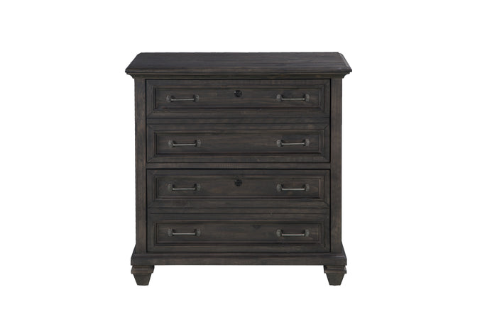 Sutton Place Lateral File in Weathered charcoal