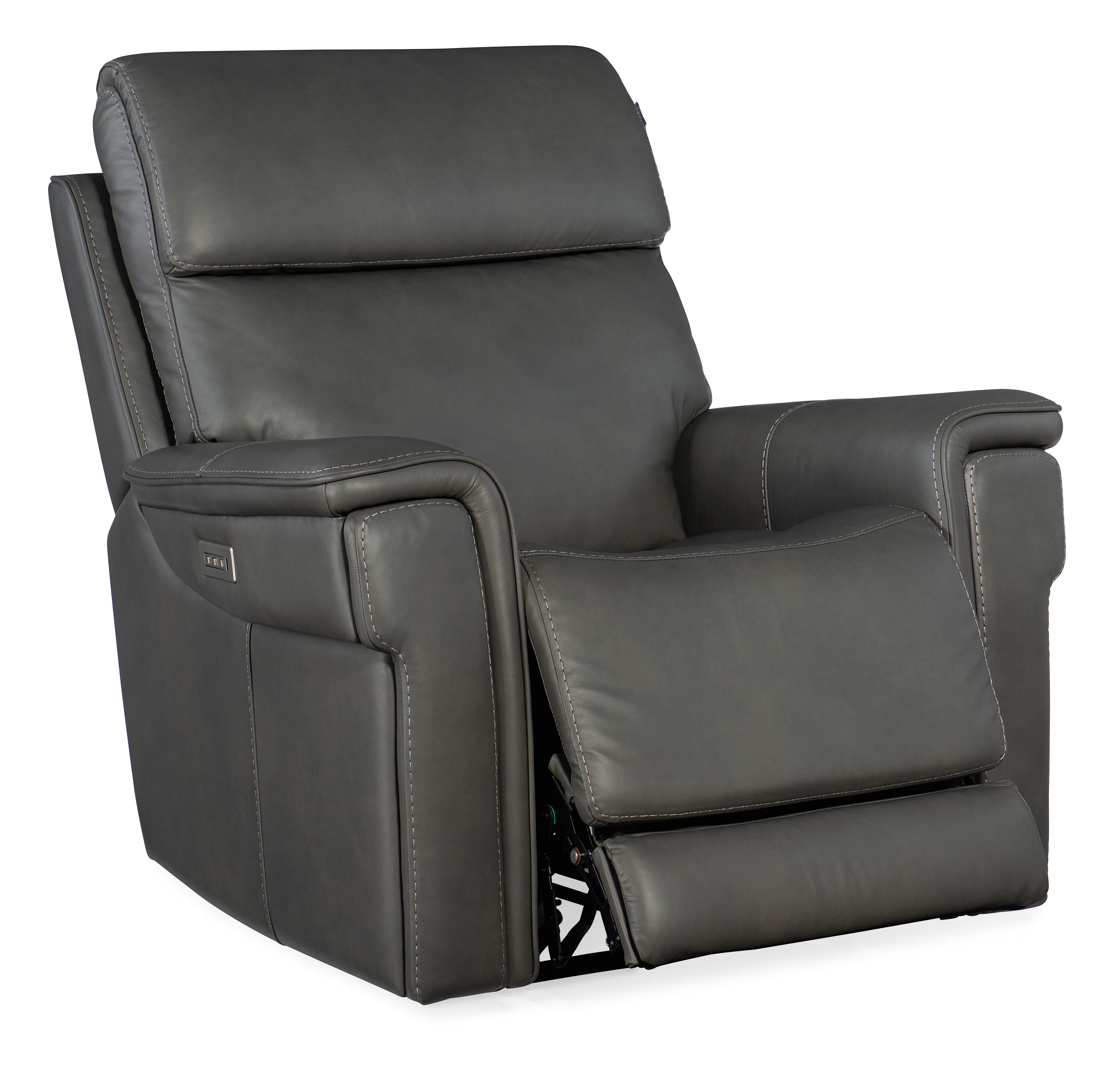 Hooker Furniture Lyra Zero Gravity Power Recliner with Power Headrest in Tan