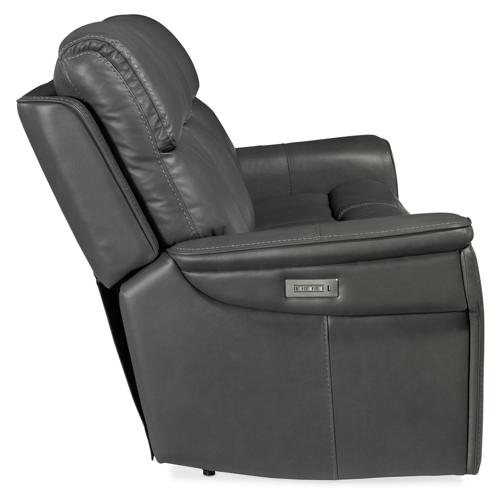 Hooker Furniture Lyra Zero Gravity Power Sofa with Power Headrest in Gray