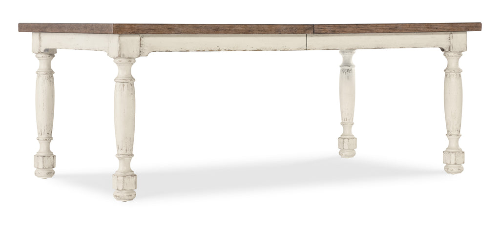 Hooker Furniture Americana Leg Dining Table with 1-22in Leaf