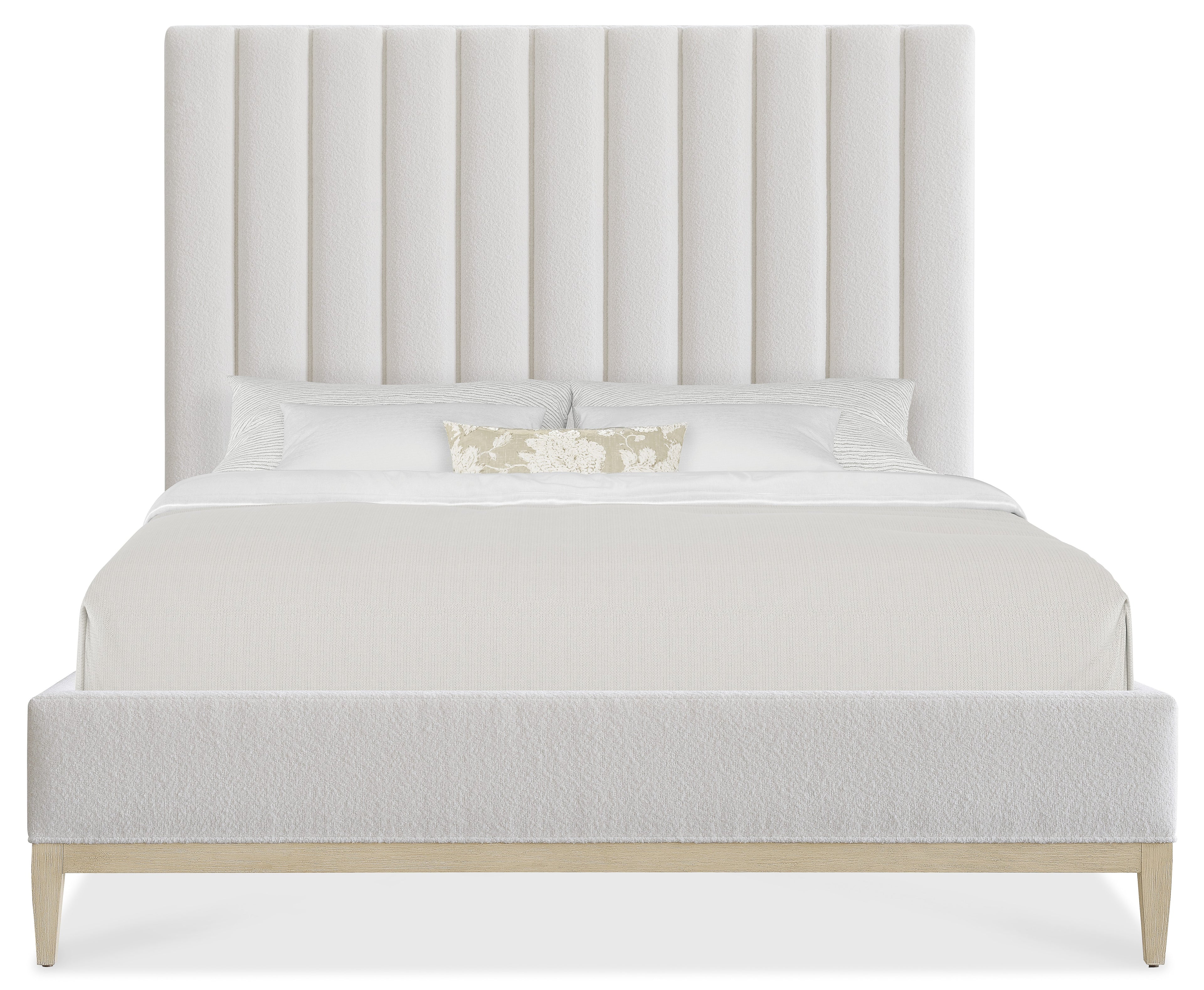 Hooker Furniture Cascade Upholstered Bed in Taupe