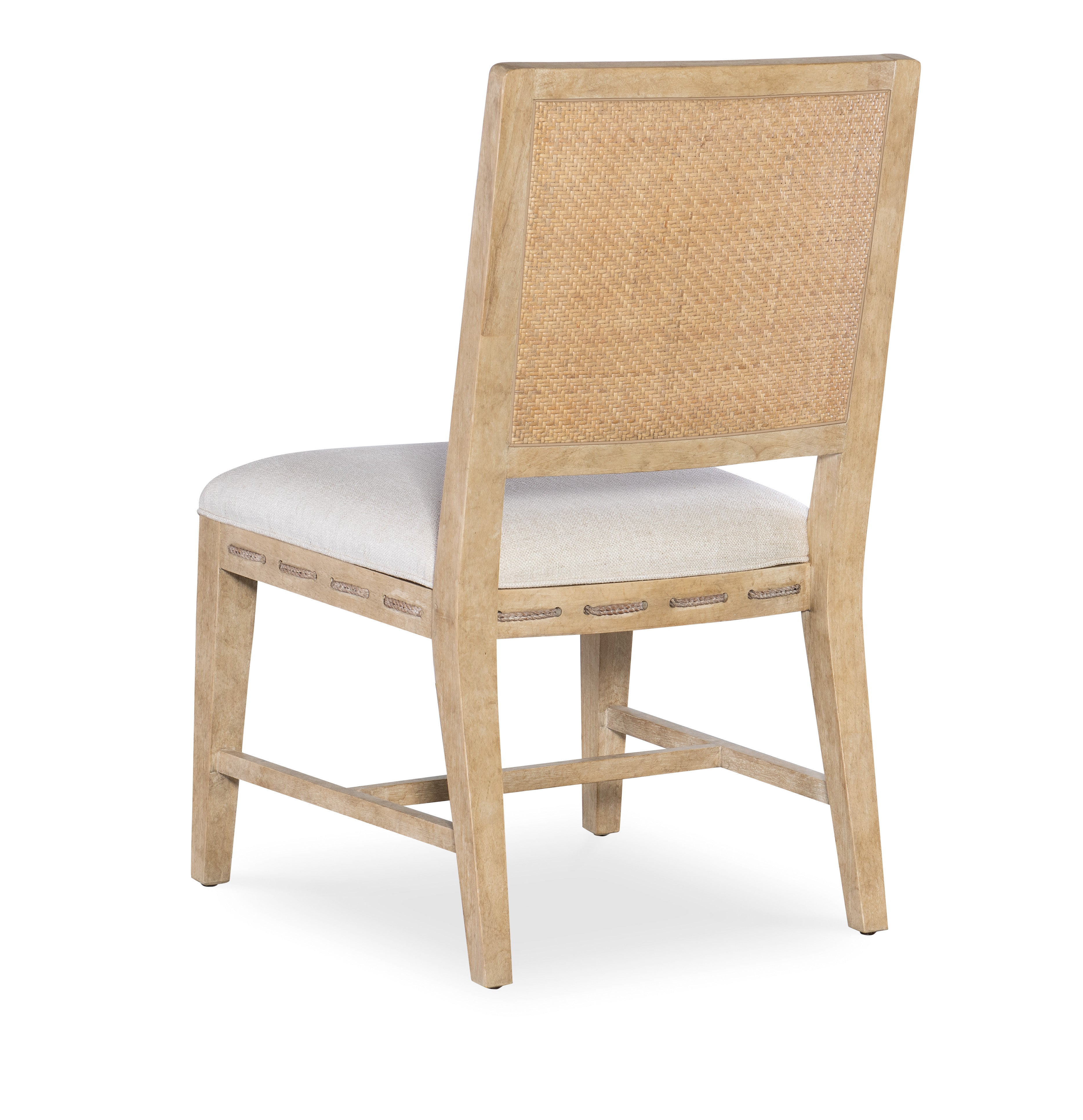 Hooker Furniture Retreat Cane Back Side Chair in Dune